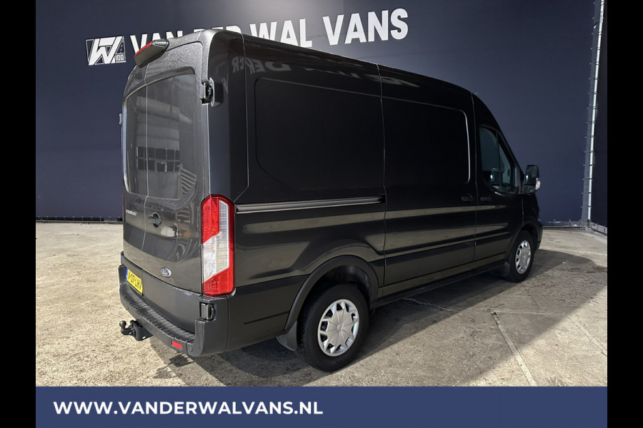 Ford Transit 2.0 TDCI 131pk L2H2 Euro6 Airco | Cruisecontrol | 2800kg Trekhaak | Parkeersensoren Bijrijdersbank, Verwarmde voorruit