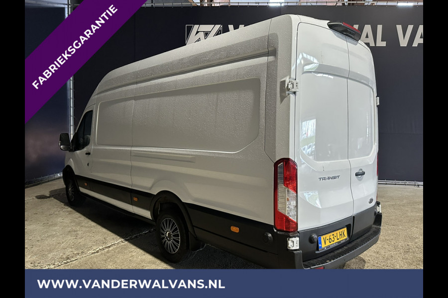 Ford Transit 2.0 TDCI 130pk L4H3 Jumbo Fabrieksgarantie Euro6 Airco | Camera | Cruisecontrol | Verwarmde voorruit | Stoelverwarming Parkeersensoren, Bijrijdersbank