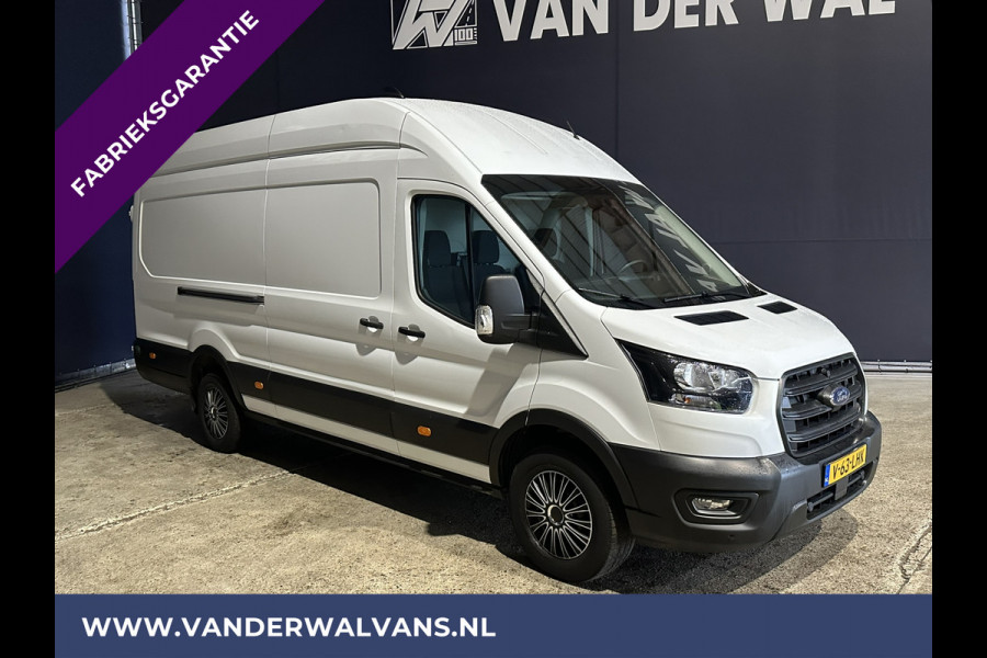 Ford Transit 2.0 TDCI 130pk L4H3 Jumbo Fabrieksgarantie Euro6 Airco | Camera | Cruisecontrol | Verwarmde voorruit | Stoelverwarming Parkeersensoren, Bijrijdersbank