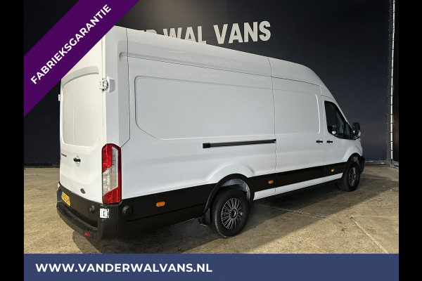 Ford Transit 2.0 TDCI 130pk L4H3 Jumbo Fabrieksgarantie Euro6 Airco | Camera | Cruisecontrol | Verwarmde voorruit | Stoelverwarming Parkeersensoren, Bijrijdersbank