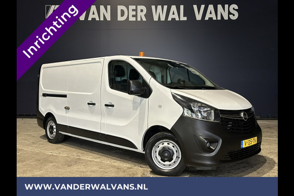 Opel Vivaro 1.6 CDTI 126pk L2H1 inrichting Euro6 Airco | Omvormer | Camera | Navigatie | LED | Trekhaak Cruisecontrol, Parkeersensoren, Bijrijdersbank