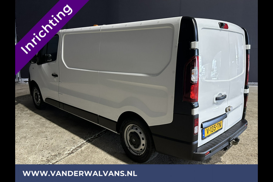 Opel Vivaro 1.6 CDTI 126pk L2H1 inrichting Euro6 Airco | Omvormer | Camera | Navigatie | LED | Trekhaak Cruisecontrol, Parkeersensoren, Bijrijdersbank