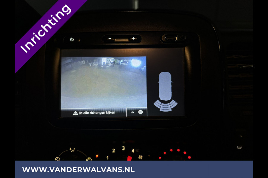 Opel Vivaro 1.6 CDTI 126pk L2H1 inrichting Euro6 Airco | Omvormer | Camera | Navigatie | LED | Trekhaak Cruisecontrol, Parkeersensoren, Bijrijdersbank