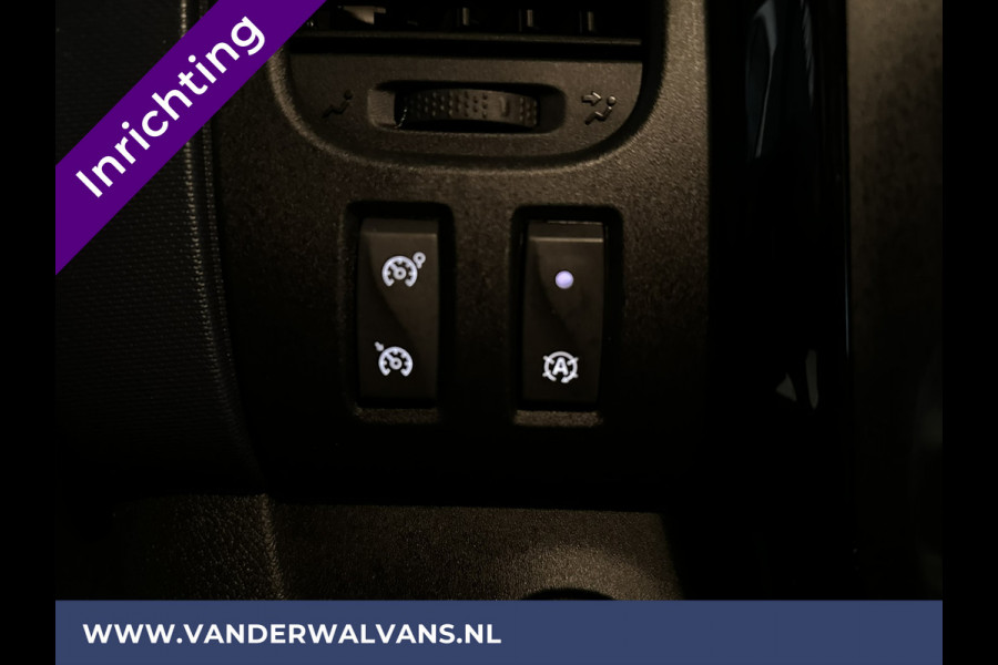 Opel Vivaro 1.6 CDTI 126pk L2H1 inrichting Euro6 Airco | Omvormer | Camera | Navigatie | LED | Trekhaak Cruisecontrol, Parkeersensoren, Bijrijdersbank