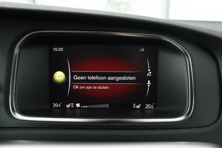 Volvo V40 1.5 T3 Polar+ Sport | Panoramadak | Adaptive cruise | Stoelverwarming | Harman/Kardon | Park Assist | Keyless | BLIS | Leder/Alcantara | Full LED | R Design