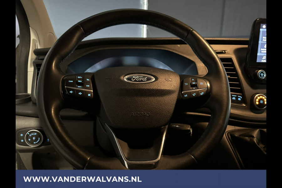 Ford Transit Custom 2.0 TDCI 130pk L2H1 Euro6 Airco | LED | Apple Carplay | Cruisecontrol Android Auto, Verwarmde voorruit, Parkeersensoren, Bijrijdersbank, 2800kg trekvermogen