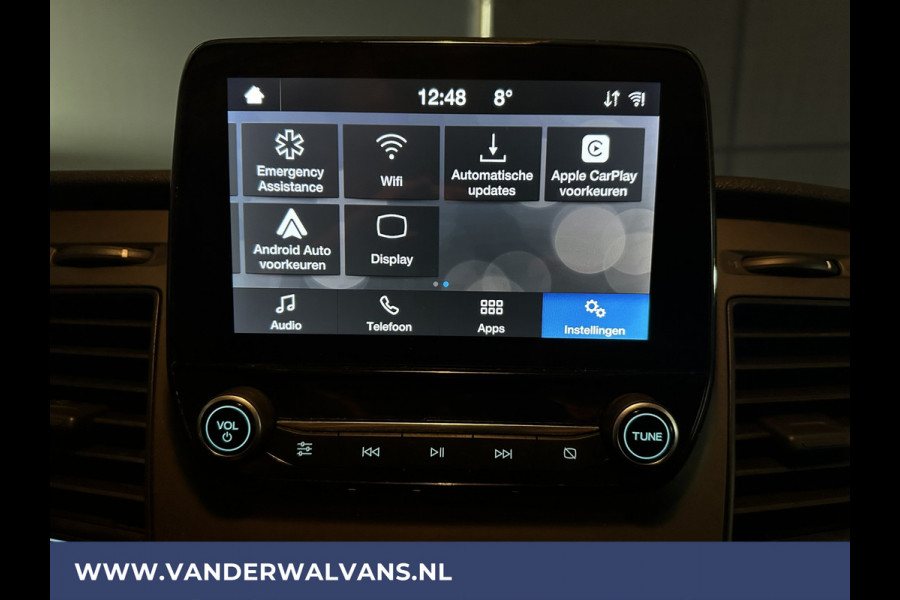 Ford Transit Custom 2.0 TDCI 130pk L2H1 Euro6 Airco | LED | Apple Carplay | Cruisecontrol Android Auto, Verwarmde voorruit, Parkeersensoren, Bijrijdersbank, 2800kg trekvermogen