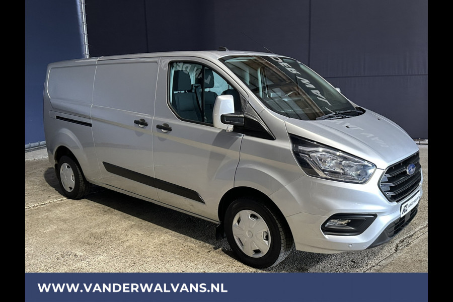 Ford Transit Custom 2.0 TDCI 130pk L2H1 Euro6 Airco | LED | Apple Carplay | Cruisecontrol Android Auto, Verwarmde voorruit, Parkeersensoren, Bijrijdersbank, 2800kg trekvermogen