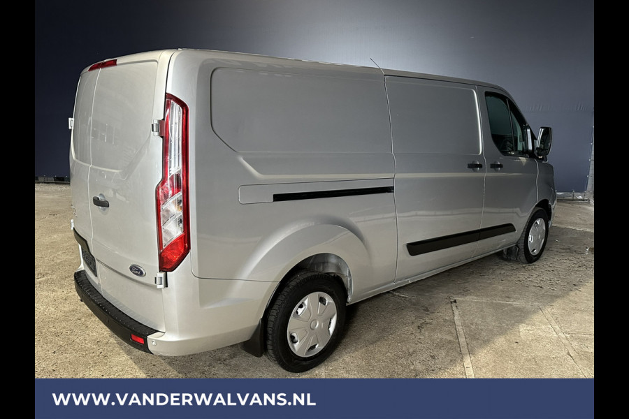 Ford Transit Custom 2.0 TDCI 130pk L2H1 Euro6 Airco | LED | Apple Carplay | Cruisecontrol Android Auto, Verwarmde voorruit, Parkeersensoren, Bijrijdersbank, 2800kg trekvermogen