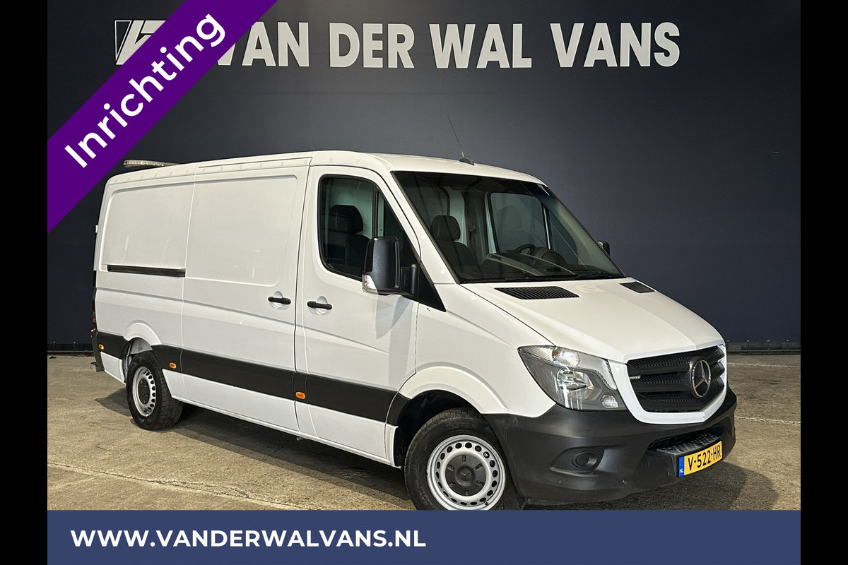 Mercedes-Benz Sprinter 316 CDI 164pk L2H1 inrichting Euro6 Airco | 2800kg trekhaak | Navigatie | Cruisecontrol Parkeersensoren