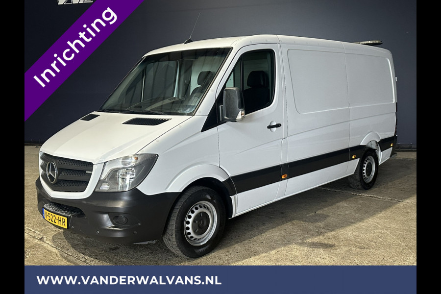 Mercedes-Benz Sprinter 316 CDI 164pk L2H1 inrichting Euro6 Airco | 2800kg trekhaak | Navigatie | Cruisecontrol Parkeersensoren