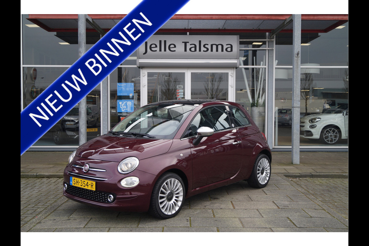 Fiat 500 TwinAir Turbo 80pk Mirror│16'' velgen│Carplay│Parkeersensoren│Cruise