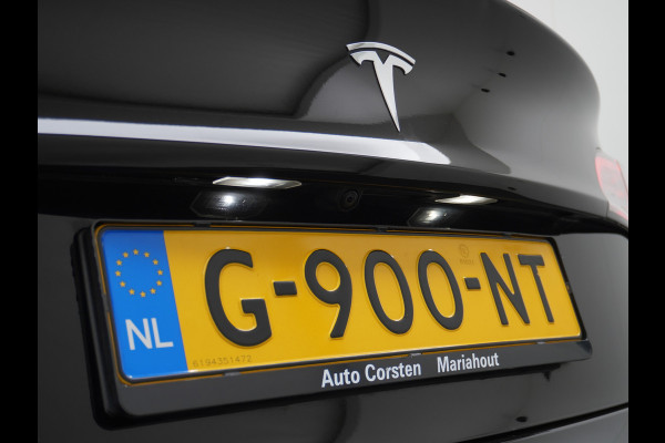 Tesla Model 3 SR+60kWh 325PK 18" AutoPilot 2.5 Leder PanoDak Adaptive Cruise Camera's Elektr.-Stuur+Stoelen+Spiegels+Geheugen+Easy-Entry+Verwa Ecc Navigatiesysteem LED-a+v Comfortstoelen ACC DAB Voorverwarmen interieur via App Keyless via Telefoonsleutel One-Pedal-Drive Orig. nlse auto tot 11kw laden thuis ! Garantie Accu en motor tot  05-11-2027 max 160.000km