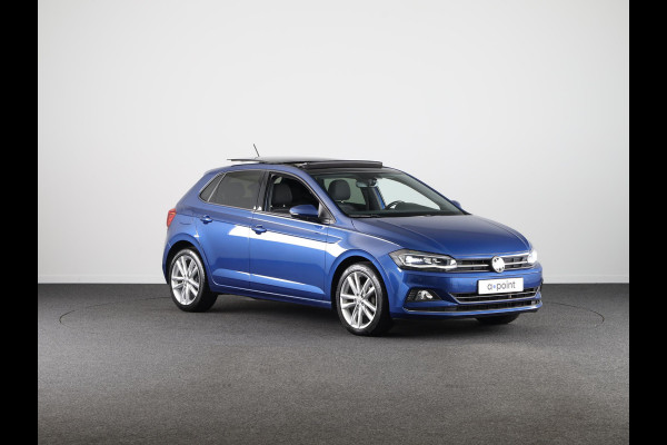 Volkswagen Polo 1.0 TSI Highline 95 pk Automaat (DSG) | Navigatie | Panoramadak | Parkeersensoren | Adaptieve cruise control | Stoelverwarming | Digitaal instrumentenpaneel |