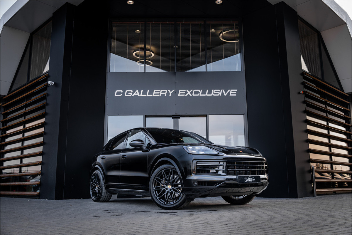 Porsche Cayenne Coupé 3.0 E-Hybrid - Black Edition l Sport Chrono l Luchtv. l Panorama