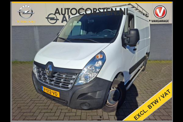 Renault Master T33 2.3dCi L1H1 3-Pers. Camera Pdc Cruise Imperiaal Trekhaak Airco Lat om lat Betimmering Betonplex Vloer Schuifdeur 2.500kg Trekgewicht 1e Eigenaar Euro 6