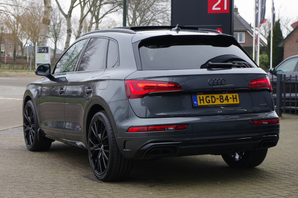 Audi Q5 55 TFSI e Competition S-Line, Luchtvering, RS-Sportstoelen, Panoramadak, Elek. Trekhaak, 360 Camera, Head-Up