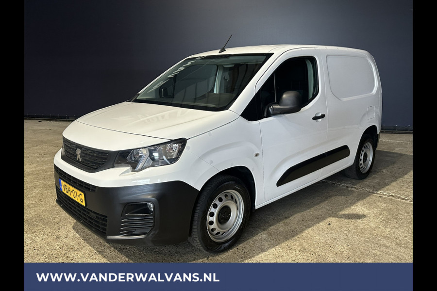 Peugeot Partner 1.6 BlueHDI L1H1 Euro6 Airco | 3-Zits | Navigatie | Apple Carplay | Trekhaak | Cruisecontrol Android Auto, Parkeersensoren, Bijrijdersbank