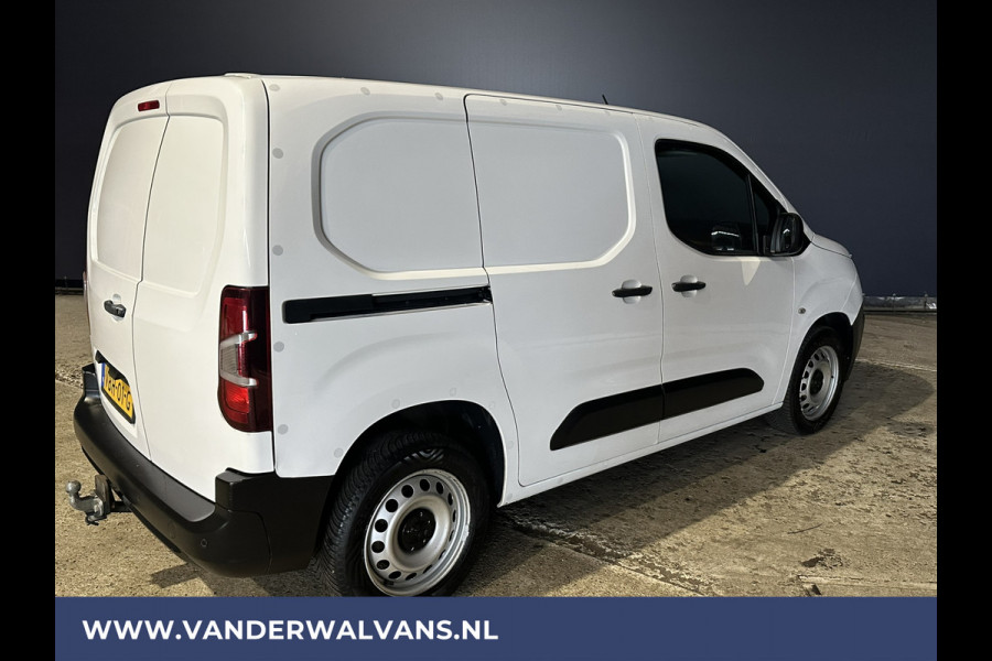 Peugeot Partner 1.6 BlueHDI L1H1 Euro6 Airco | 3-Zits | Navigatie | Apple Carplay | Trekhaak | Cruisecontrol Android Auto, Parkeersensoren, Bijrijdersbank