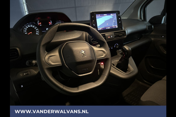 Peugeot Partner 1.6 BlueHDI L1H1 Euro6 Airco | 3-Zits | Navigatie | Apple Carplay | Trekhaak | Cruisecontrol Android Auto, Parkeersensoren, Bijrijdersbank