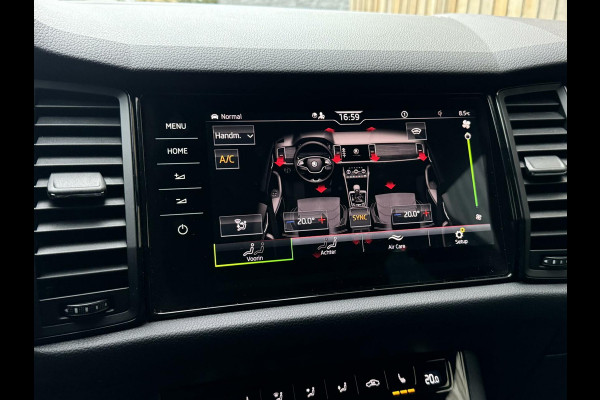 Škoda Kodiaq 1.5 TSI Sportline Automaat | Panoramadak | HiFi Canton | Elektrisch verstelbare stoelen | Navigatie Grootscherm | Leer/alcantara