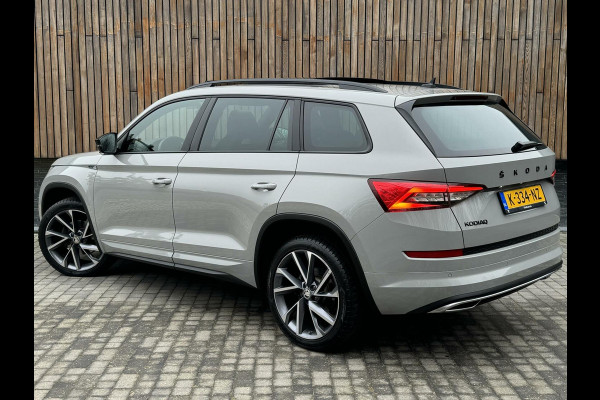 Škoda Kodiaq 1.5 TSI Sportline Automaat | Panoramadak | HiFi Canton | Elektrisch verstelbare stoelen | Navigatie Grootscherm | Leer/alcantara