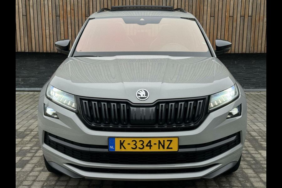 Škoda Kodiaq 1.5 TSI Sportline Automaat | Panoramadak | HiFi Canton | Elektrisch verstelbare stoelen | Navigatie Grootscherm | Leer/alcantara