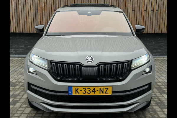 Škoda Kodiaq 1.5 TSI Sportline Automaat | Panoramadak | HiFi Canton | Elektrisch verstelbare stoelen | Navigatie Grootscherm | Leer/alcantara