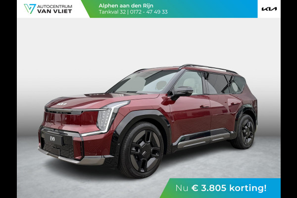 Kia EV9 GT-Line AWD 99.8 kWh | OP VOORRAAD | SNEL RIJDEN | LUXSTE UITVOERING |