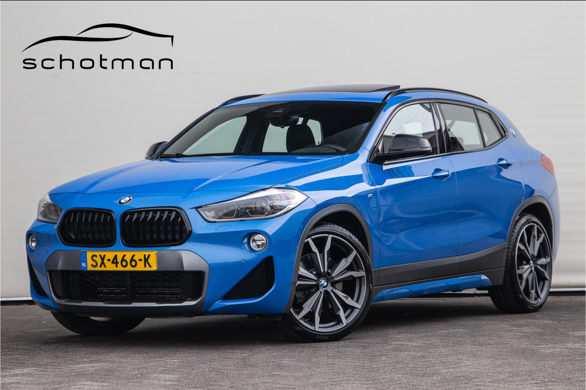 BMW X2 2.0i xDrive M-Sport, High Executive, Pano, Leder, Head-up, Harman-Kardon, Groot Navi