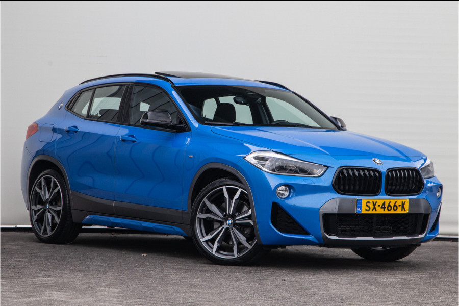 BMW X2 2.0i xDrive M-Sport, High Executive, Pano, Leder, Head-up, Harman-Kardon, Groot Navi