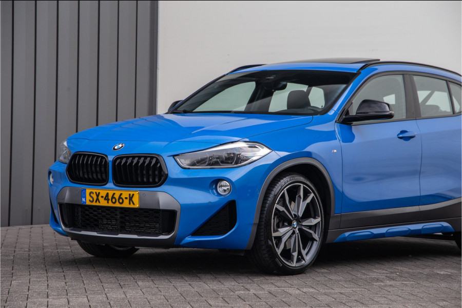 BMW X2 2.0i xDrive M-Sport, High Executive, Pano, Leder, Head-up, Harman-Kardon, Groot Navi