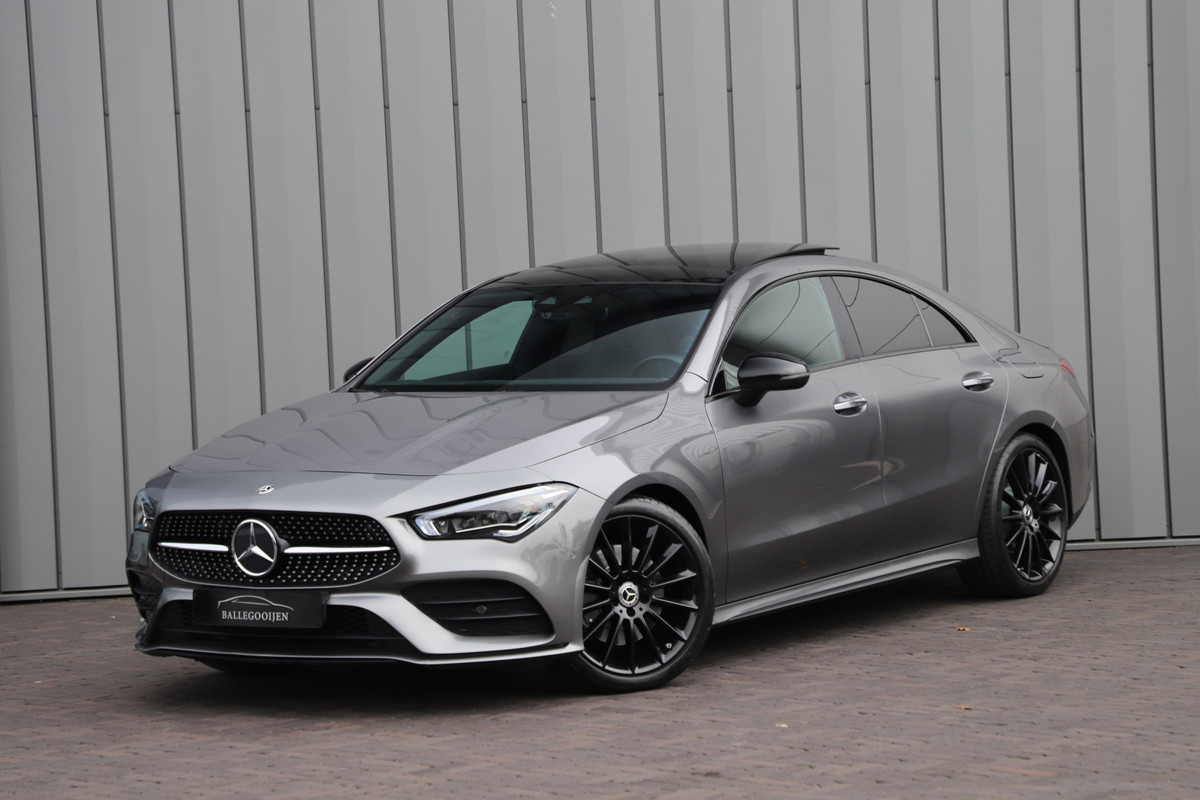 Mercedes-Benz CLA-Klasse 200 AMG | Aut7 | 164PK | Pano | Memory | Sfeerverlichting | Keyles-go | Mulitbeam | Leder | Stoelverw. | 2019.