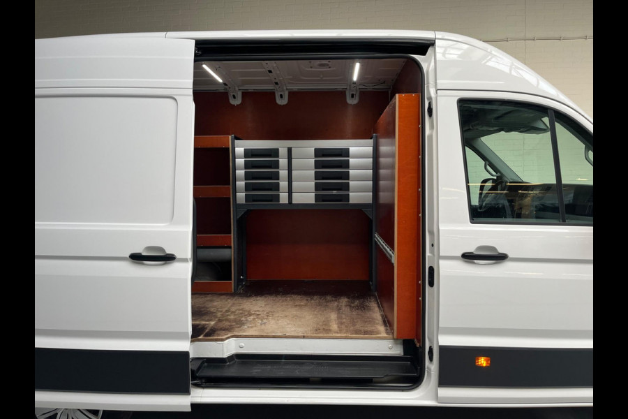 Volkswagen Crafter SERVICEWAGEN 35 2.0 TDI 140PK euro6 L3H3 (oude L2H2) 3PERSOONS V230 OMVORMER INRICHTING TREKHAAK RIJKLAARPRIJS