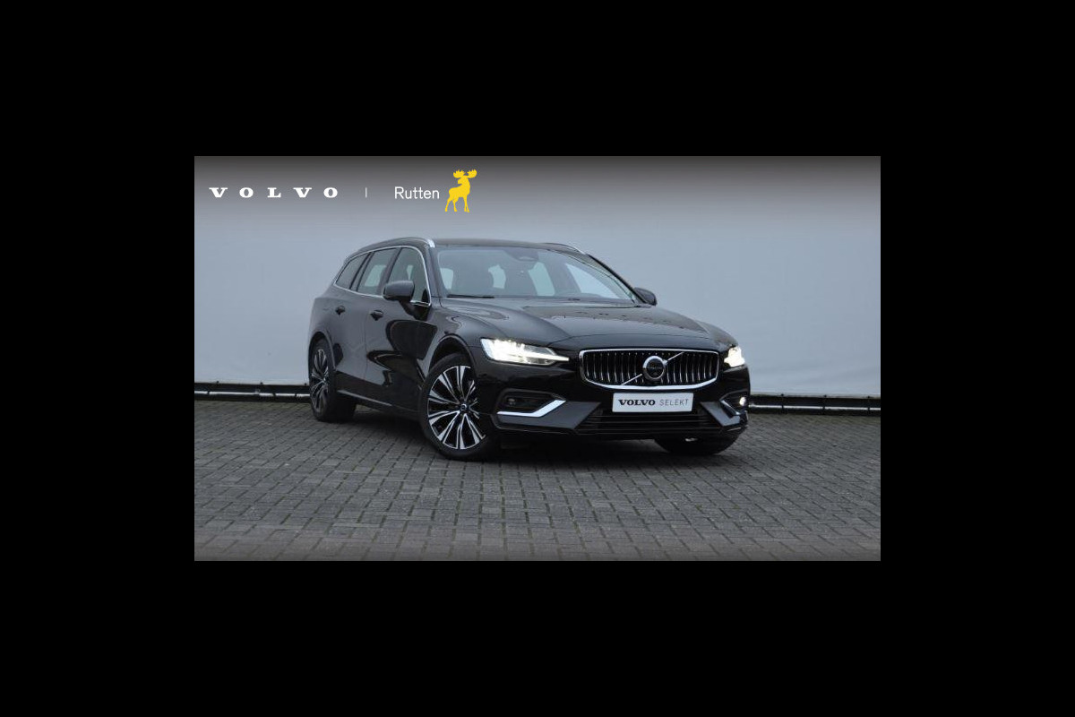 Volvo V60 B3 177PK Automaat Plus Bright / Semi-elektrisch inklapbare trekhaak / Harman Kardon audio / 360 Camera / Elektrisch bedienbare voorstoelen / Memory seats / Stoel en stuurverwarming / Apple Carplay / Google services / Keyless entry / Elektrische achterklep