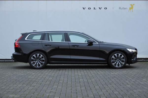 Volvo V60 B3 177PK Automaat Plus Bright / Semi-elektrisch inklapbare trekhaak / Harman Kardon audio / 360 Camera / Elektrisch bedienbare voorstoelen / Memory seats / Stoel en stuurverwarming / Apple Carplay / Google services / Keyless entry / Elektrische achterklep