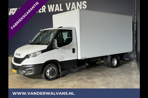 Iveco Daily 35C16V 156pk Bakwagen Laadklep Fabrieksgarantie Euro6 Dubbel Lucht Airco | Bijrijdersbank Bluetooth telefoonvoorbereiding, 910kg laadvermogen