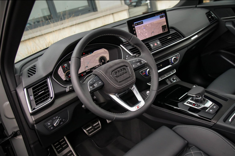 Audi Q5 55 TFSI e Quattro Competition S Edition S-Line 367pk Automaat! 1e Eig|DLR|Panoramadak|Virtual Cockpit|OLED Matrix|Trekhaak