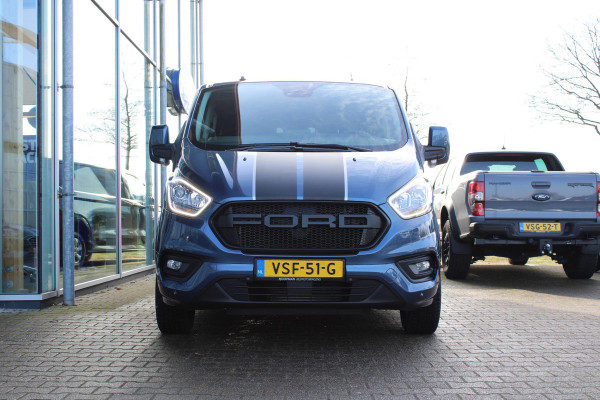 Ford Transit Custom Sport | Automaat 130pk | Dubbele Cabine | Dubbele Schuifdeur | Stoelverwarming | Navigatie | Raptor Grille