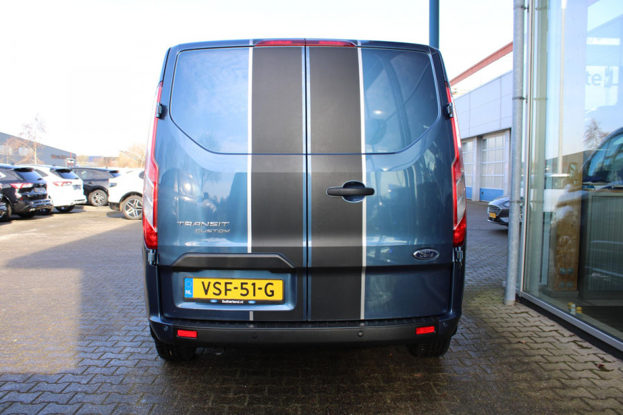 Ford Transit Custom Sport | Automaat 130pk | Dubbele Cabine | Dubbele Schuifdeur | Stoelverwarming | Navigatie | Raptor Grille