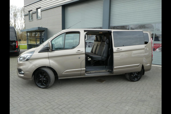 Ford Transit Custom 300 2.0 TDCI 170 pk L2H1 Limited DC 2 x schuifdeur airco navigatie