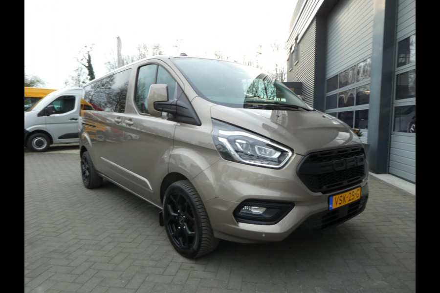 Ford Transit Custom 300 2.0 TDCI 170 pk L2H1 Limited DC 2 x schuifdeur airco navigatie