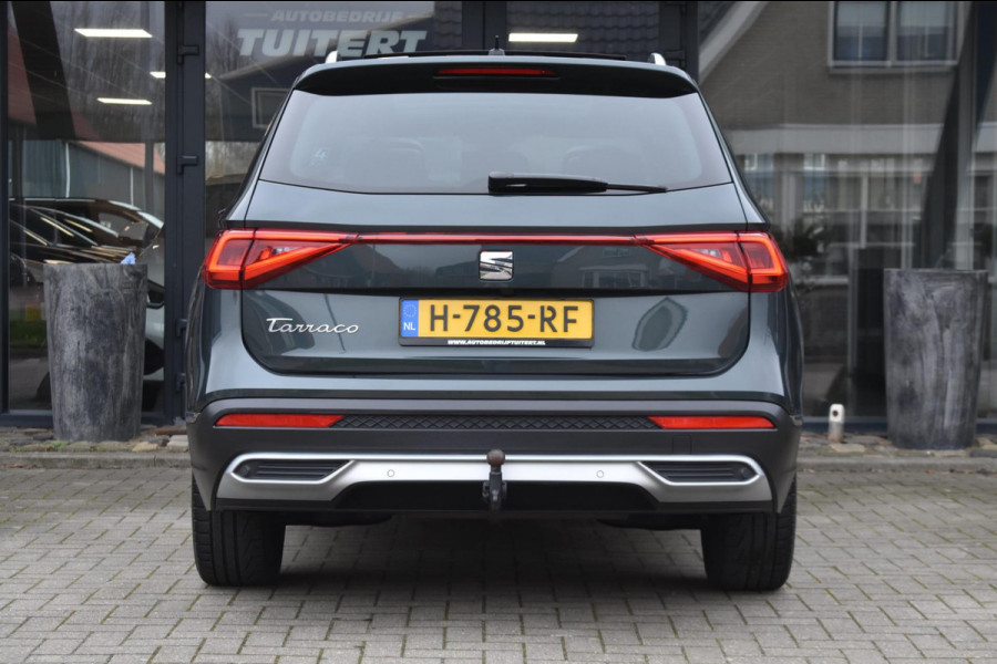 Seat Tarraco 1.5 TSI Xcellence | LEDER | PANO | STOELVERWARMING VOOR EN ACHTER | APPLE CARPLAY | ANDROID AUTO | TREKHAAK |