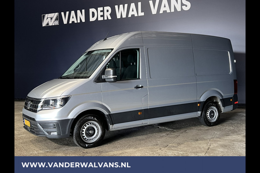 Volkswagen Crafter 2.0 TDI 141pk L3H3 L2H2 Euro6 Airco | Camera | Apple Carplay | Android Auto Parkeersensoren, Bijrijdersbank