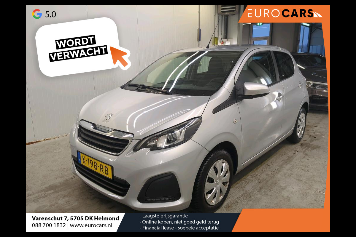 Peugeot 108 1.0 e-VTi Active Airco Caplay Navi Achteruitrijcamera Leder MF Stuurwiel