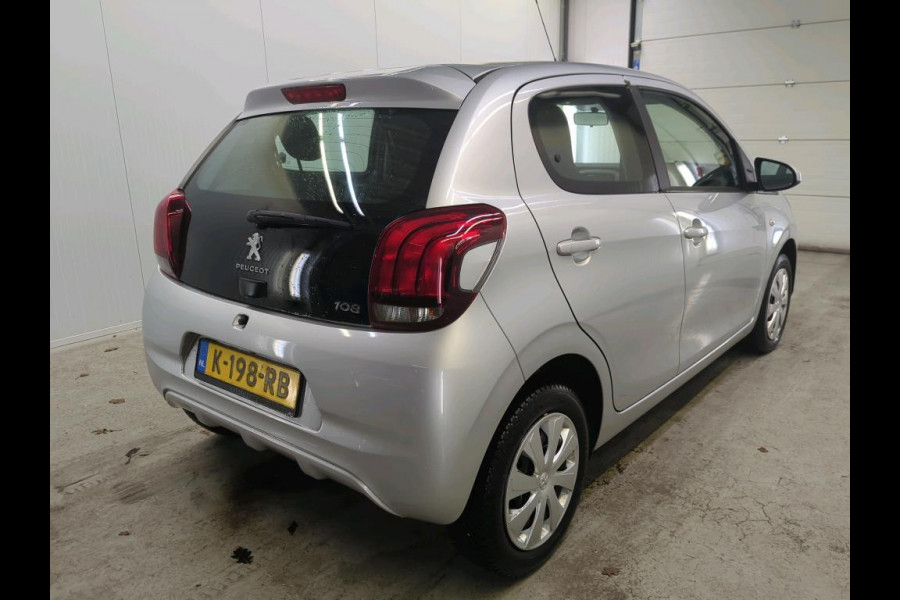 Peugeot 108 1.0 e-VTi Active Airco Caplay Navi Achteruitrijcamera Leder MF Stuurwiel