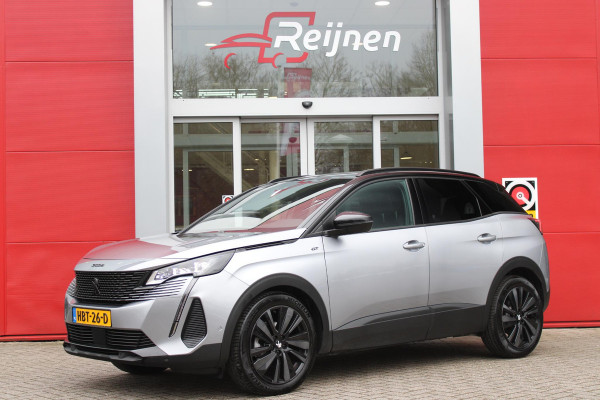 Peugeot 3008 1.2 130PK AUTOMAAT GT PACK BUSINESS | ELEKTRISCH BEDIENBARE ACHTERKLEP | DODEHOEK DETECTIE | STOEL VERWARMING | KEYLESS ENTRY/START | BLACK PACK | CLIMATE CONTROL | APPLE CARPLAY/ANDROID AUTO | FULL LED KOPLAMPEN | ADAPTIVE CRUISE CONTROL | 19" LICHTMETALEN VELGEN | PARKEERSENSOREN VOOR EN ACHTER |