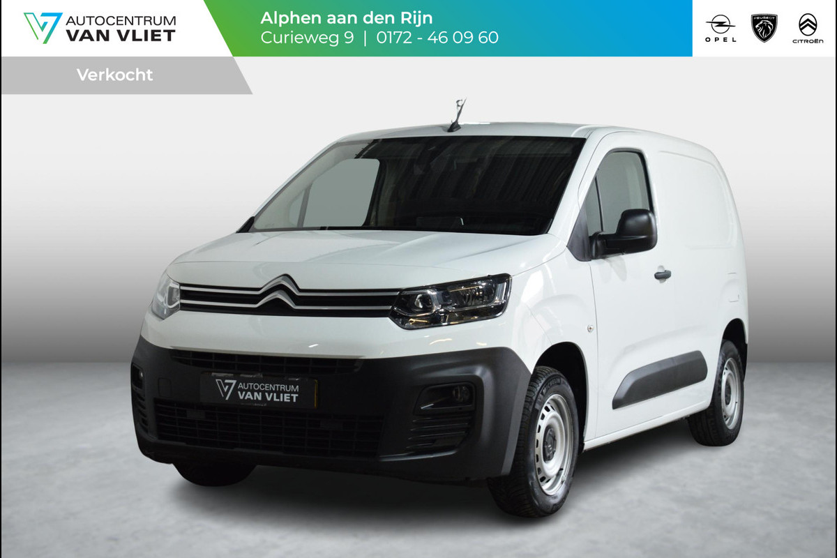 Citroën Berlingo 1.5 BlueHDI Club 75 PK| NAVIGATIE | BLUETOOTH | PARKEERSENSOTEN | LAADRUIMTE BETIMMERING |