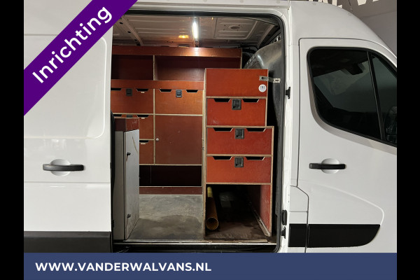 Opel Movano 2.3 CDTI 146pk L2H2 inrichting Euro6 Airco | omvormer | Camera | Navigatie | 2500kg trekhaak cruisecontrol, imperiaal, parkeersensoren, trap, bijrijdersbank