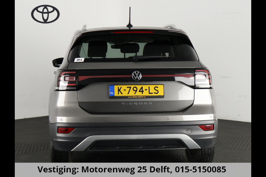 Volkswagen T-Cross 1.0 TSI STYLE + EXECUTIVE EN BLACK DESIGN PACK NL AUTO +VEEL OPTIES. GARANTIE TOT 2 JAAR*